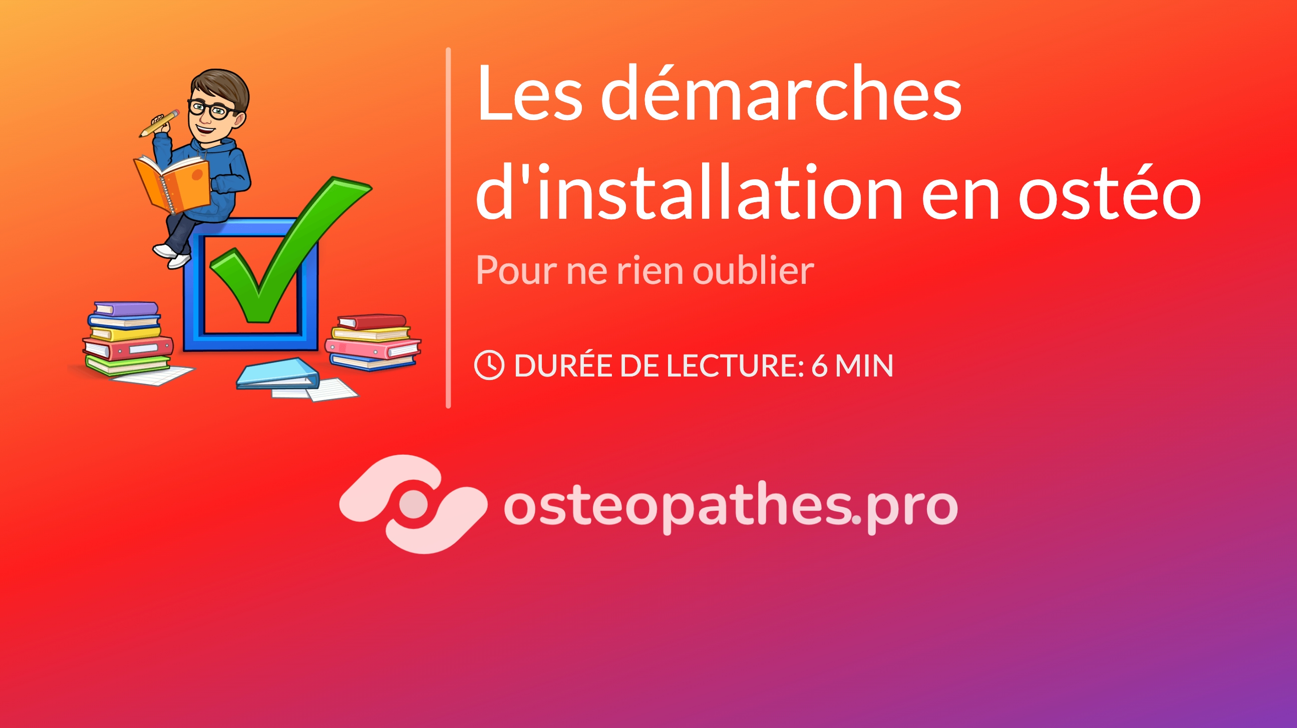 Illustration de la BD sur le sujet: Tu ne sais pas par où commencer une fois ton diplôme obtenu ?
Voici les 3 démarches d’installation obligatoires pour les ostéopathes.
