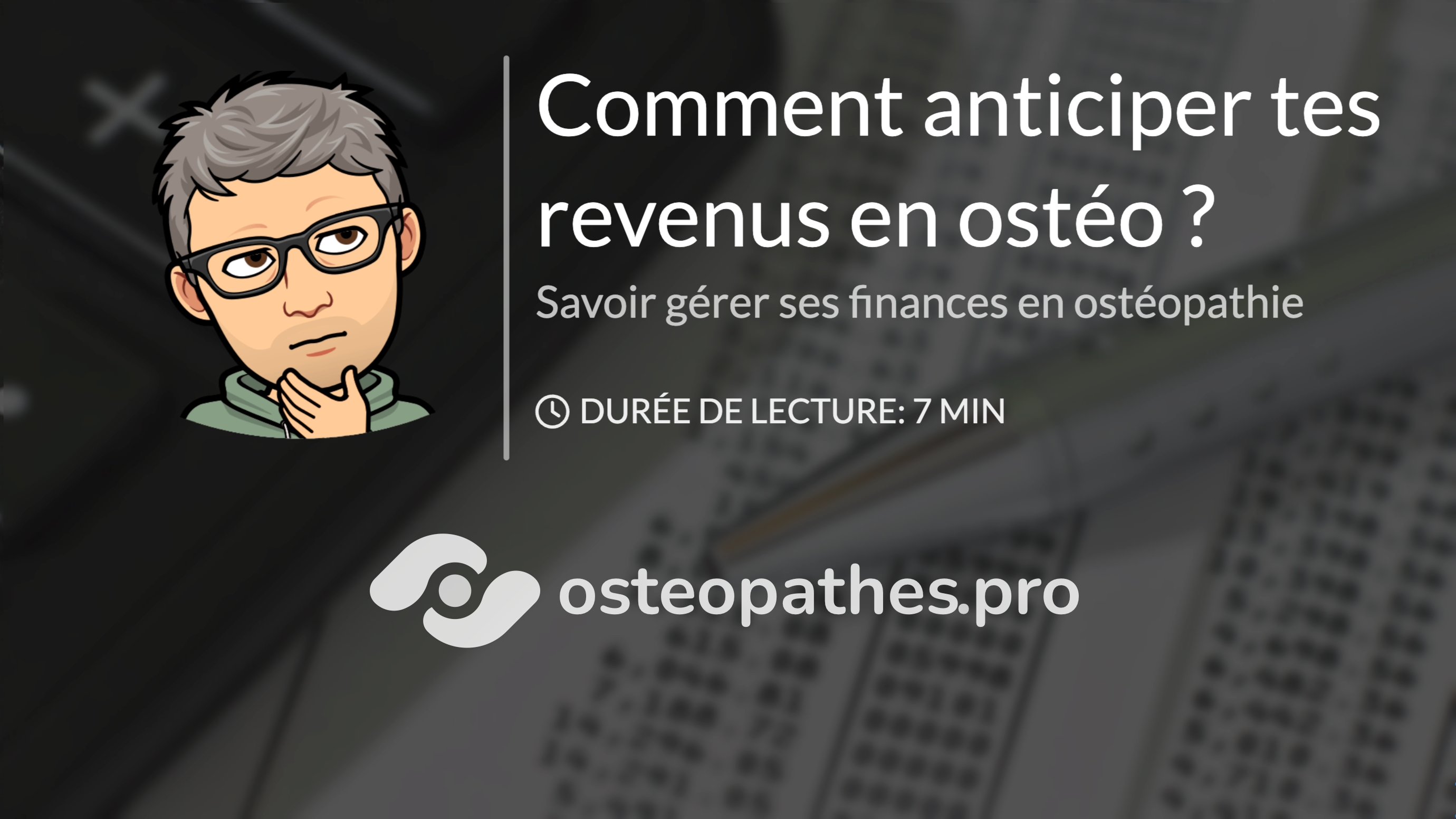 Illustration de la BD sur le sujet: Du chiffre d'affaires au revenu net: comprends comment passer de l'un à l'autre et calcule combien de patients tu dois voir pour faire tourner ton cabinet d'ostéopathie en France.
