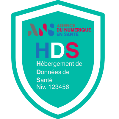 Logo Hébergement Données de Santé (HDS)