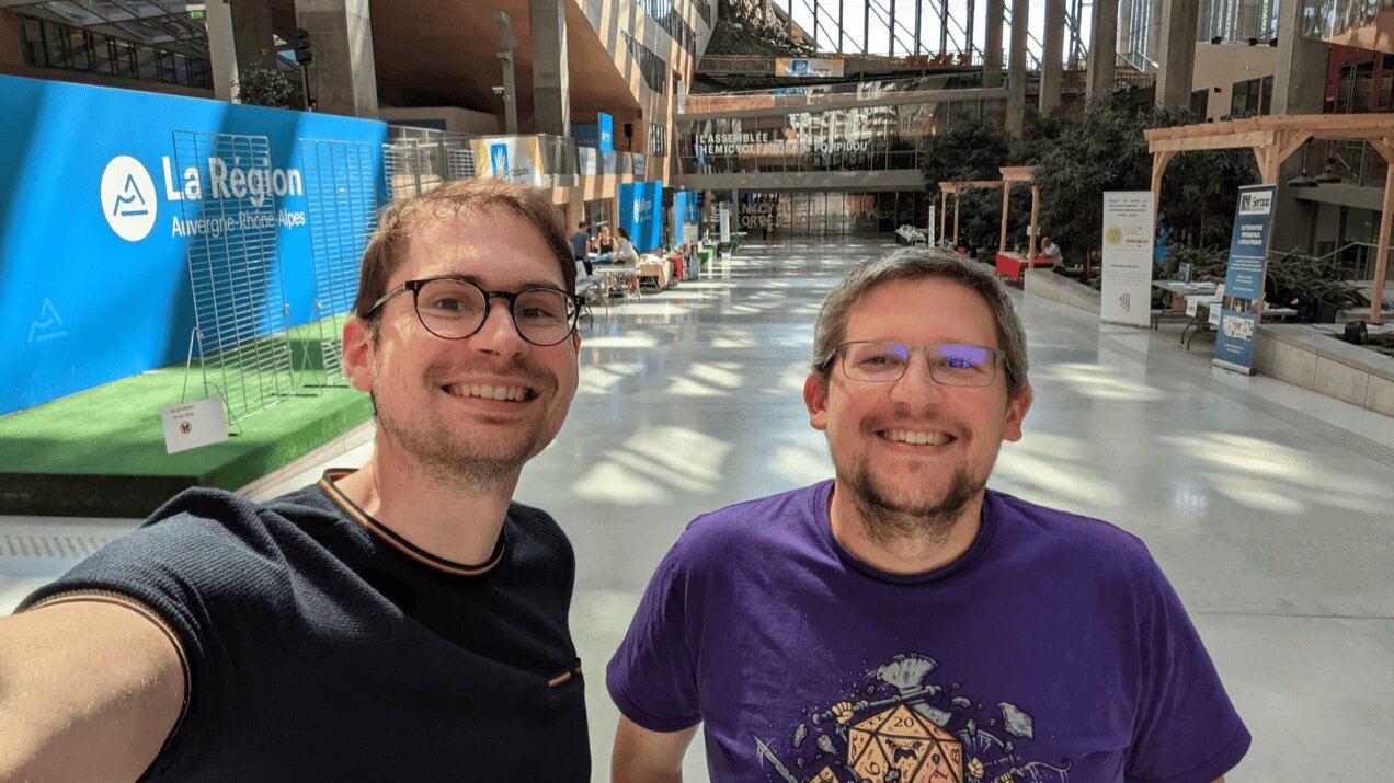 Konrad Florkow et Klemen Sever